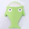 Cute Shark Style Baby Sleeping Clothing Bag for 1-1.5 Years Baby, Size: 105cm x 55cm(Green)