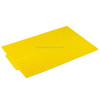 2 PCS Multi-function Silicone Foldable Water Filter Mat Drain Insulation Pad (Yellow)