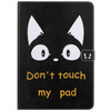 For iPad 10.2 / Pro 10.5 / Air  2019 3D Colored Drawing Horizontal Flip Leather Case with Holder & Card Slots & Wallet & Sleep / Wake-up Function(Cat Ears)