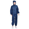Striped Anti-static Split Hood Dust-proof Work Suit, Size:XXL(Navy Blue)