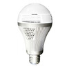 B3-L 3.0 Million Pixels White Light 360-degrees Panoramic Lighting Monitoring Dual-use WiFi Network HD Bulb Camera, Support Motion Detection & Two-way voice, Specification:Host+16G Card(White)