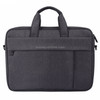 DJ03 Waterproof Anti-scratch Anti-theft One-shoulder Handbag for 14.1 inch Laptops, with Suitcase Belt(Black)