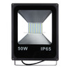 50W 4000-4500LM High Power Floodlight Lamp, IP65 Waterproof 60 LED, AC 85-265V, EU Plug(White Light)