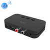 TI-800 NFC Desktop Bluetooth 5.0  Adapter Music Receiver for USB Drive Reads Bluetooth Speaker (Black)