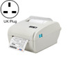 POS-9210 110mm USB POS Receipt Thermal Printer Express Delivery Barcode Label Printer, UK Plug(White)