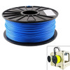 PLA 3.0 mm Fluorescent 3D Printer Filaments, about 115m(Blue)