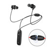 BT315 Sport Bluetooth Headset Wireless Stereo Earphone Bluetooth 4.1 Earpiece With Mic Sport Bass Magnetic Necklace Earpiece(Black)