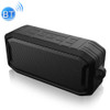 M3 Wireless Bluetooth Speakers Waterproof Portable Outdoor Loudspeaker Mini Box Speaker Support FM & TF & U Disk(Black)