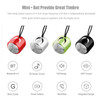 M9 Bluetooth5.0 Subwoofer Portable Speaker Aluminium Alloy Body Music Player(White)