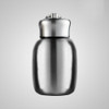 Mini Cute Coffee Vacuum Flasks Thermos Stainless Steel Cup Travel Drink Water Bottle Thermoses Mugs 280ML(Stainless steel)