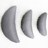 3 PCS/set Children Photography Props Baby Pictures Crescent Shape Pillow(Grey)