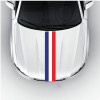 Flag Striped Car Hood Vinyl Sticker Body Decal(france)