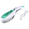 Handheld Garment Steamer Brush Portable Clothes Steam Iron, US Plug 110V(Green)