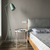 E27 5W Modern Iron Painted LED Adjustable Floor Lamp  for Living Room, Bedside, Study Room, Hotel Room Warm Light(Green)
