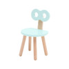 Cute Owl Child Chair Kindergarten Restaurant Chair(Green)