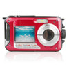 W8D Dual Screen Camera Waterproof HD Digital Camera DV Camcorder(Red)