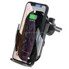 HAMTOD C20 15W Adjustable QI Smart Sensor Car Air Outlet Wireless Charging Holder for 4.6-7 inch Mobile Phones