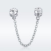 S925 Sterling Silver Little Cute Personality All-match Safety Chain