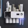 Smart Wall-mounted Perforation-free Ultraviolet Toothbrush Sterilizer