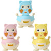 Cute Cartoon Child Baby Bottom Non-slip Soft and Hard Toilet, Style:PVC Soft Pad(Sky Blue)