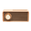 Retro Music Box Mobile Phone Holder Creative Loudspeaker, Style:Meet(Beech)