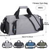 Free Knight Large Capacity Fitness Travel Bag Waterproof Fabric Handbag(Navy)