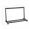 Foldable Long Metal Guitar Display Stand Shelf, Specification:Seven Racks