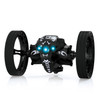 2.4G Bouncing Car Robot Intelligent Remote Control Stunt Creative Off-road Vehicle Toy, Color:Black