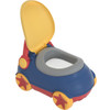 Cute Cartoon Baby Independent Toilet Separate Splash-proof Car Toilet(Blue Yellow)