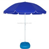 Outdoor Large Double-layer Sun Umbrella Shade And Sun Protection Stalls In The Wild, Style:1.8m sapphire blue