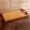 Rectangular Bamboo Tray Tea Tray Dinner Plate