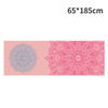 Portable Printed Non-slip Environmental Protection Yoga Mat Drape, Size: 185 x 63cm(Saint Serene)