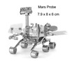 3 PCS 3D Metal Assembly Model DIY Puzzle, Style: Mars Probe