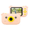2.4 inch Screen 1080P High-definition Shatter-resistant Ultra-thin Children Camera HD Photo and Video, Style:8GB(Orange Pink)