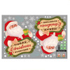 10 PCS Christmas Decorations Stickers Glass Window Wall Stickers(Santa Claus )