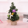 5 PCS Christmas Decorations Christmas Decoration Tree Mini Decoration Christmas Tree(Purple)