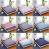 Polyester Bed Mattress Non-Slip Bed Cover Mattress Cover, Size:180X200X25cm(Love Flower Sea)