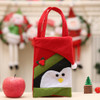 5 PCS Christmas Tote Bag Decoration Supplies Child Gift Bag(Penguin)