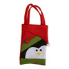 5 PCS Christmas Tote Bag Decoration Supplies Child Gift Bag(Penguin)