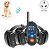 800m Remote Control Electric Shock Bark Stopper Vibration Warning Pet Supplies Electronic Waterproof Collar Dog Training Device, Style:556-3(AU Plug)