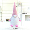Christmas Faceless Dolls Holiday Decorations Children Gift, Style:32013(White)