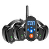 800m Remote Control Electric Shock Bark Stopper Vibration Warning Pet Supplies Electronic Waterproof Collar Dog Training Device, Style:556-3(US Plug)