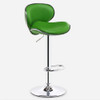 Modern Minimalist Fashion Lift High Foot Bar Chair Rotary Cash Register Chair(Green)