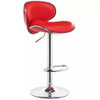 Modern Minimalist Fashion Lift High Foot Bar Chair Rotary Cash Register Chair(Red)