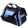 Portable Pet Backpack Dog Go Out Messenger Folding Bag Pet Supplies, Specification: Small(Blue)