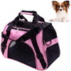 Portable Pet Backpack Dog Go Out Messenger Folding Bag Pet Supplies, Specification: Large(Pink)