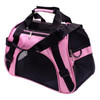 Portable Pet Backpack Dog Go Out Messenger Folding Bag Pet Supplies, Specification: Large(Pink)