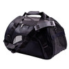 Portable Pet Backpack Dog Go Out Messenger Folding Bag Pet Supplies, Specification: Small(Black)