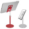 Adjustable Aluminum Alloy Tablet Mobile Phone Stand Special Desktop Stand for Live Broadcast(Rose Gold)
