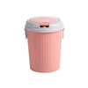 10 PCS Household Kitchen Living Room Bullet-type Plastic Trash Can, Size:S 16.5x21.5x28cm(Pink)